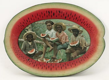 Boys Eating Watermelons Circa 1910