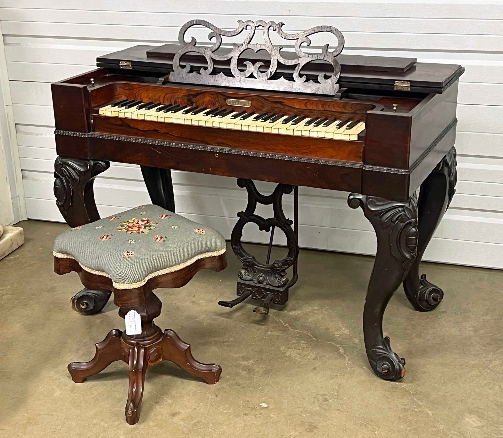 Prince Rosewood Melodeon, Circa 1860 (1 of 9)