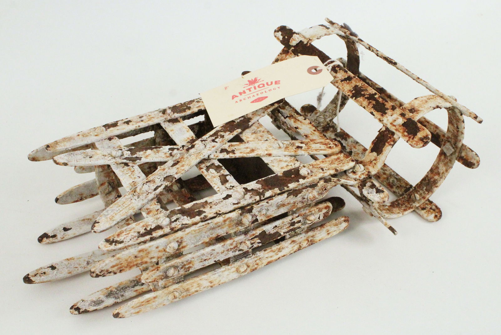 Unusual Vintage Wrought Iron Mailbox (1 of 3)