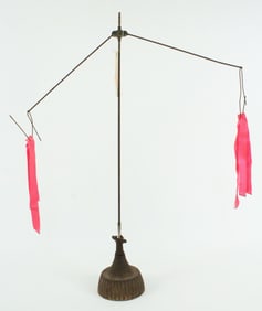 C. 1900 "Shoo Fly" Wind-Up Fly Swatter Fan