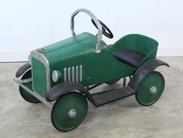 1920's Steel Pedal Car