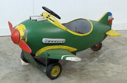 C. 1940 Steelcraft Airplane Carnival Ride