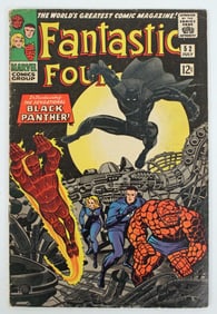 Fantastic Four #52 1st Black Panther Appearance