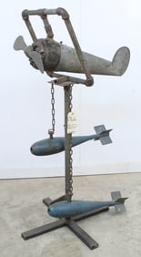 1930's Plane Fan On Stand, Galvin, St. Louis