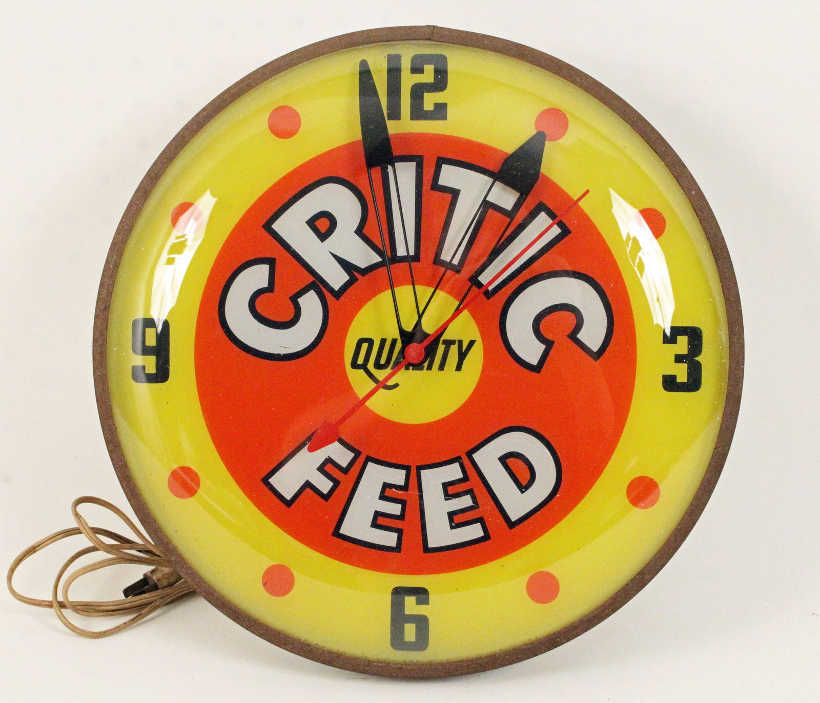 Pam Clock Co Critic Quality Feed Illuminated Clock (1 of 4)