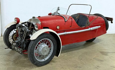 1930's Morgan Super Sports V-Twin Three-Wheeler