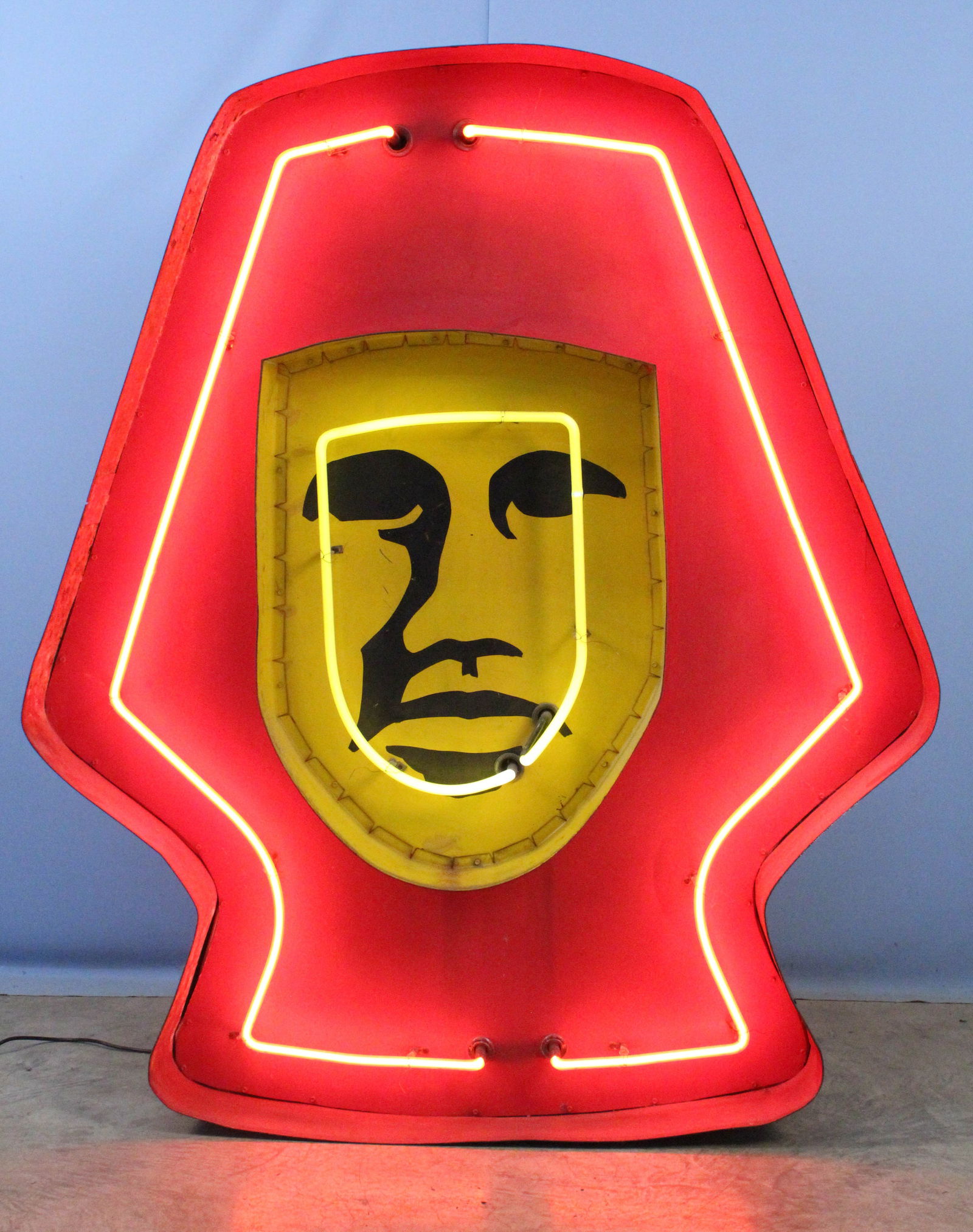 Mid 20th C. Red Neon Sphinx Shriner's Sign (1 of 8)