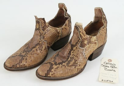 Mickey Gilley's Snakeskin Boots