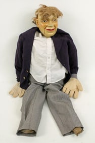 Mid 20th Century Suited Ventriloquist Dummy