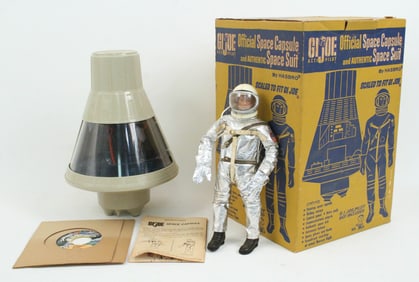 1966 G.I. Joe Official Space Capsule, Suit & Pilot