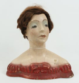 1940's Lamoureux Mannequin Bust
