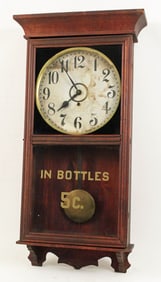 C. 1916 Gilbert Coca Cola Regulator Clock
