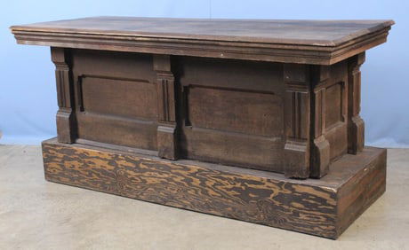 Circa 1890 Store Counter, 70" Long