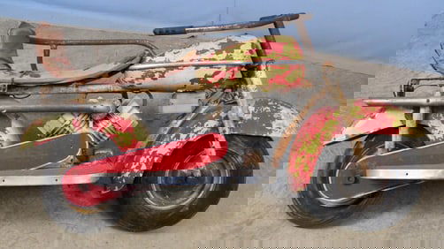 Carnival Ride Scooter, Circa 1960