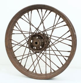 1940's Harley Davidson Model WL Wheel