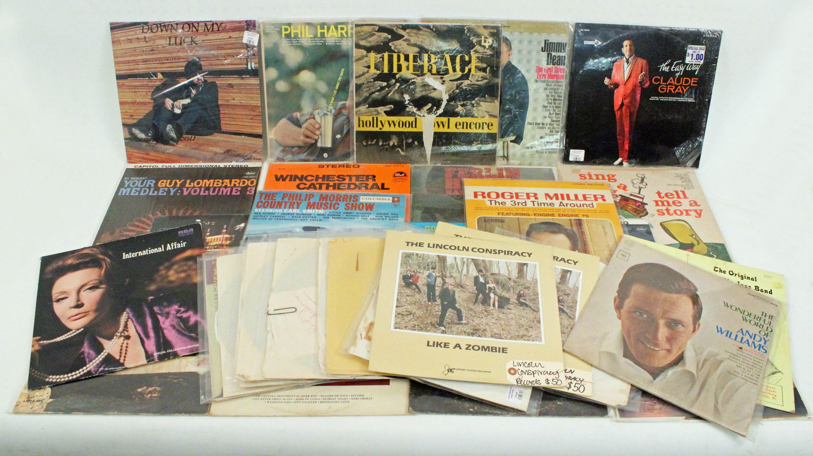(35) 33 1/3 RPM LP Records (1 of 4)