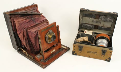 Early King Poco Camera & Vidoscope In Case