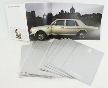 (18) 1981 Rolls Royce Silver Spur Sales Brochures