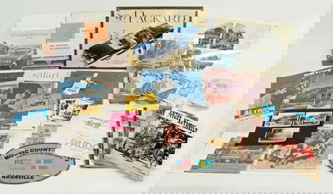 Collection of Automobilia, Tourist Etc. Ephemera