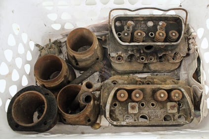 1960's Volkswagen Cylinder Heads & Sleeves