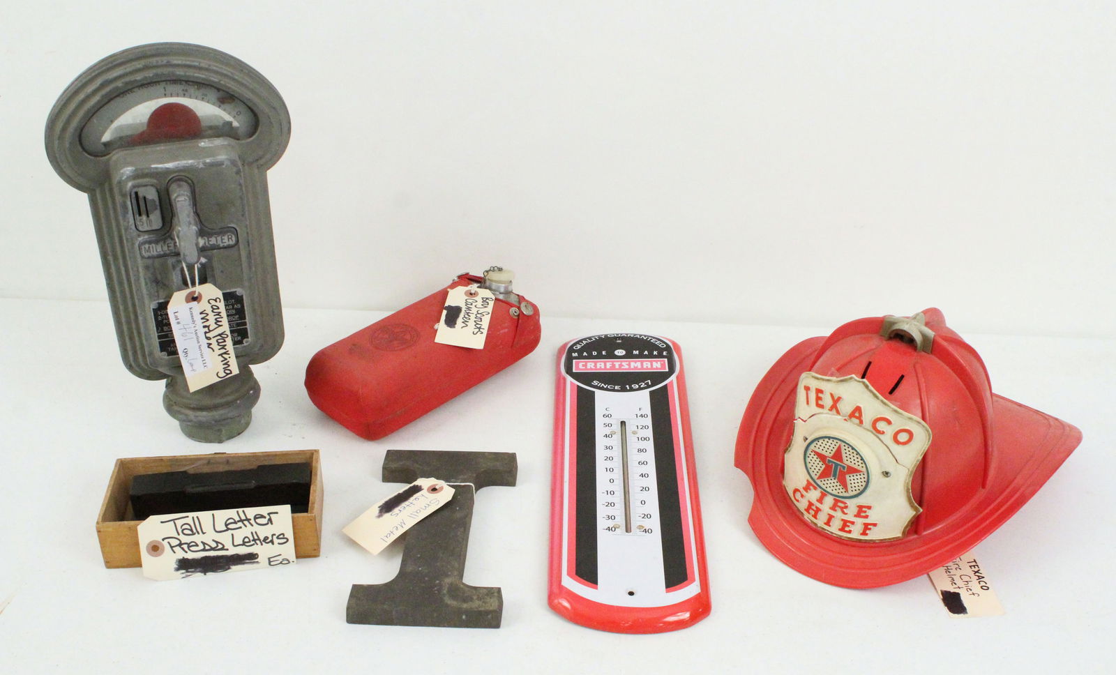 Parking Meter, Craftsman Thermometer, Etc. (1 of 6)