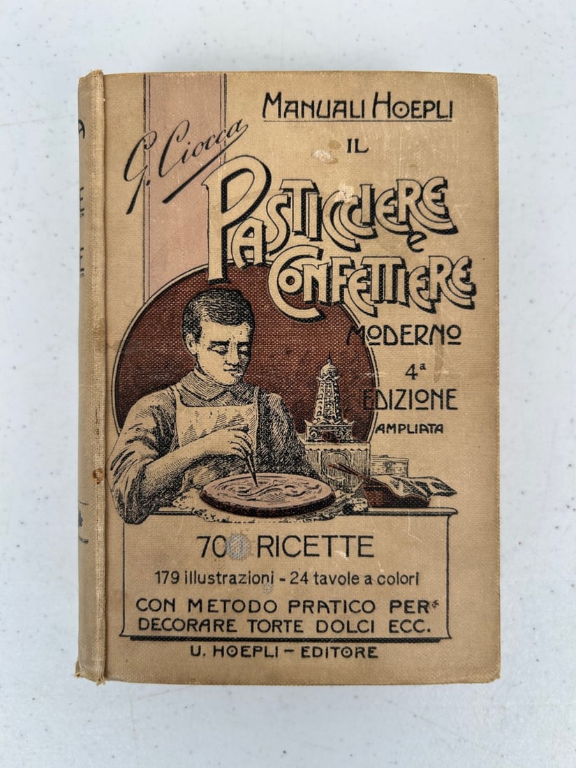 Manuali Hoepli il Pasticciere e Confettiere Modern (1 of 17)