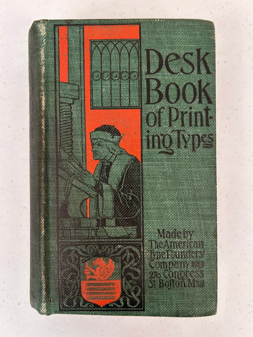 Desk Book of Printing Type, C. 1898 (1 of 18)