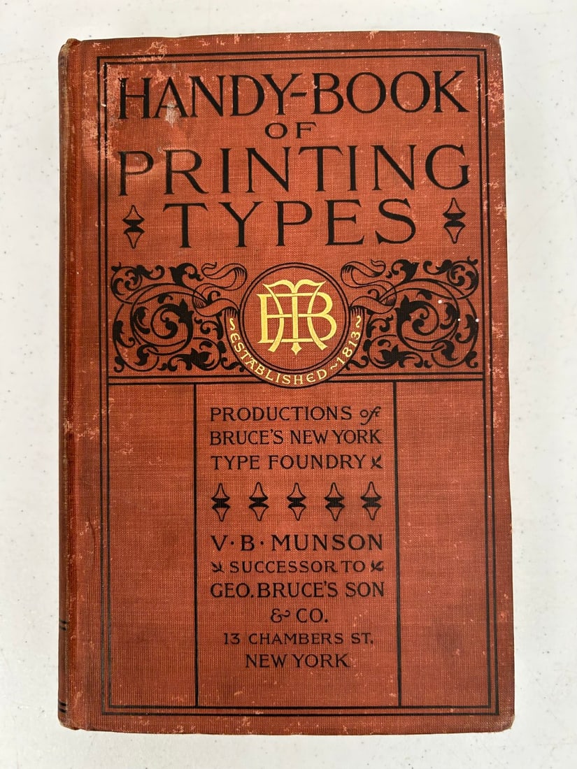 Bruce's New York Type Foundry Specimen for Printer (1 of 18)