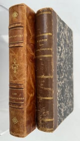 2 19th Century 1st Editon Works by Jules Valles