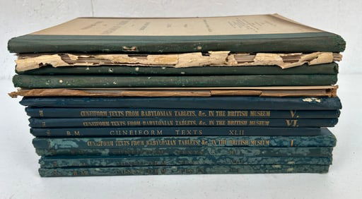 13 Cuneiform Texts from Babylonian Tablets