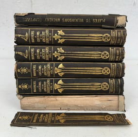 6 Vol. Manners & Customs of the Ancient Egyptians