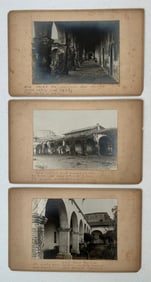 3 19th Century Silver Gelatin Photographs on board