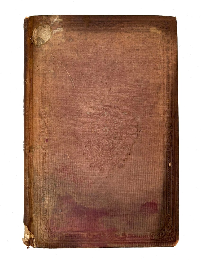 C. 1858 Book on Slavery "Southern Institutes" by George S. Sawyer: 1 - Rare Hardcover Southern Institutes or An Inquiry into the Early Prevalence of Slavery and the Slave Trade with an analysis of the laws, history, and Government of the Institution in the principal