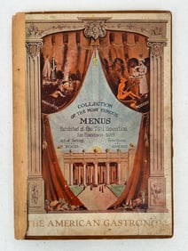 World's Fair Menu and Recipe Book, Lehner C.1915
