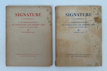 2 Issues of Signature Magazine