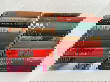 20 Misc. Books on Newspapers and the Press