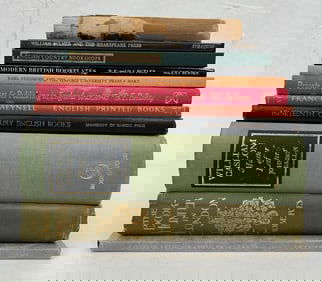 11 British Book and Book Collecting Related Books