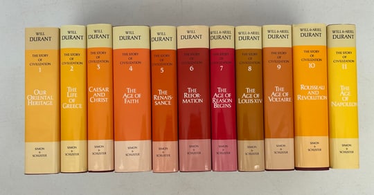 11 Volume Set - The Story of Civilization, Durant