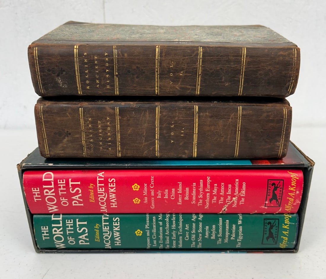 2 - 2 Volume Sets of Early World History Books (1 of 20)