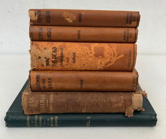 6 Antique Books on Ancient Egypt