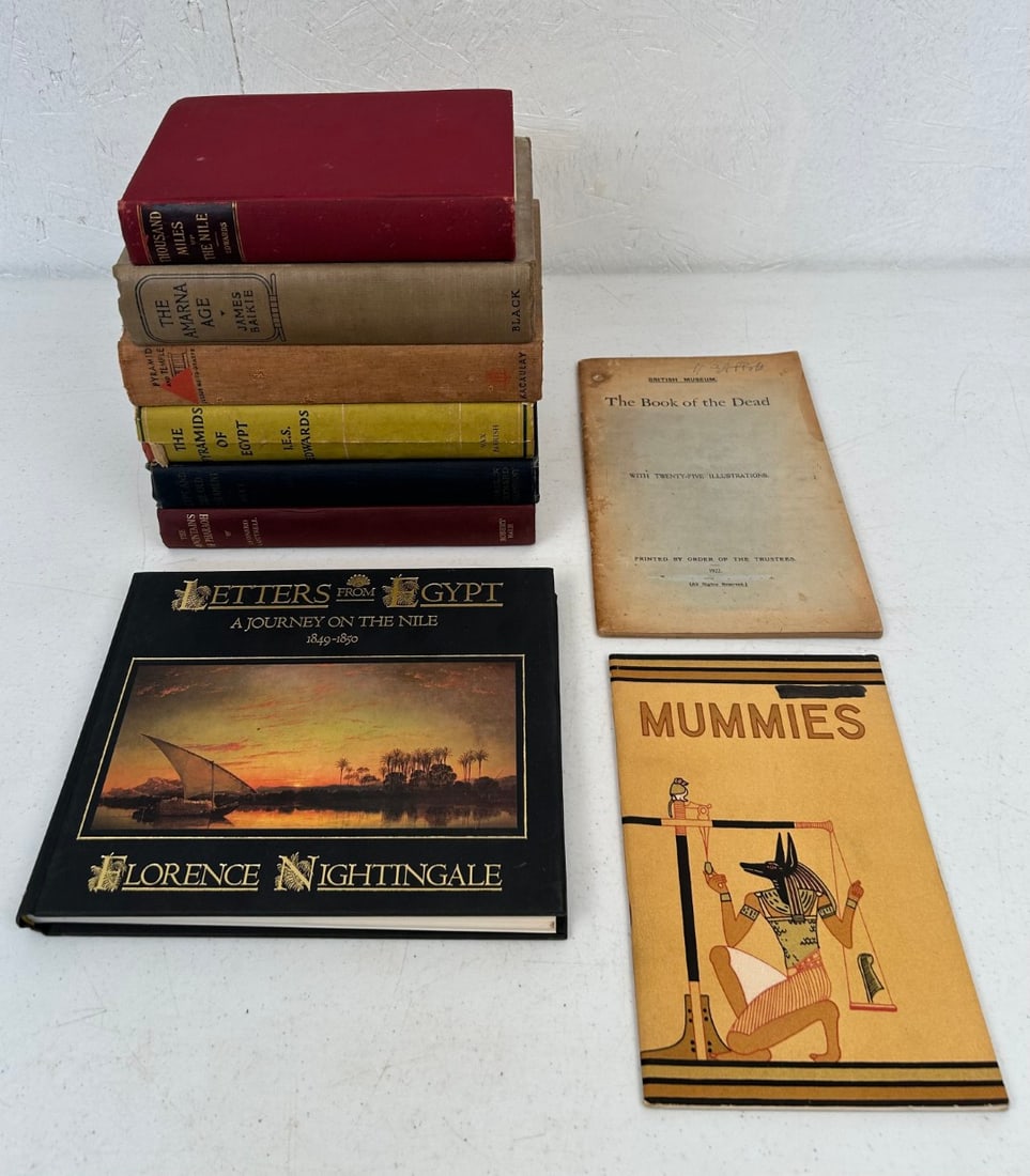 9 Vintage and Antique Books on Ancient Egypt (1 of 15)