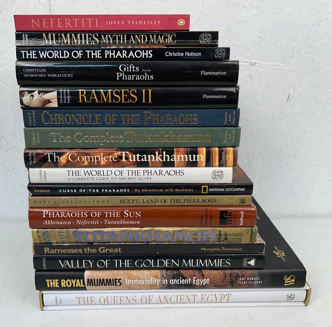 17 Modern Books on Egyptian Pharaohs and Royality (1 of 10)