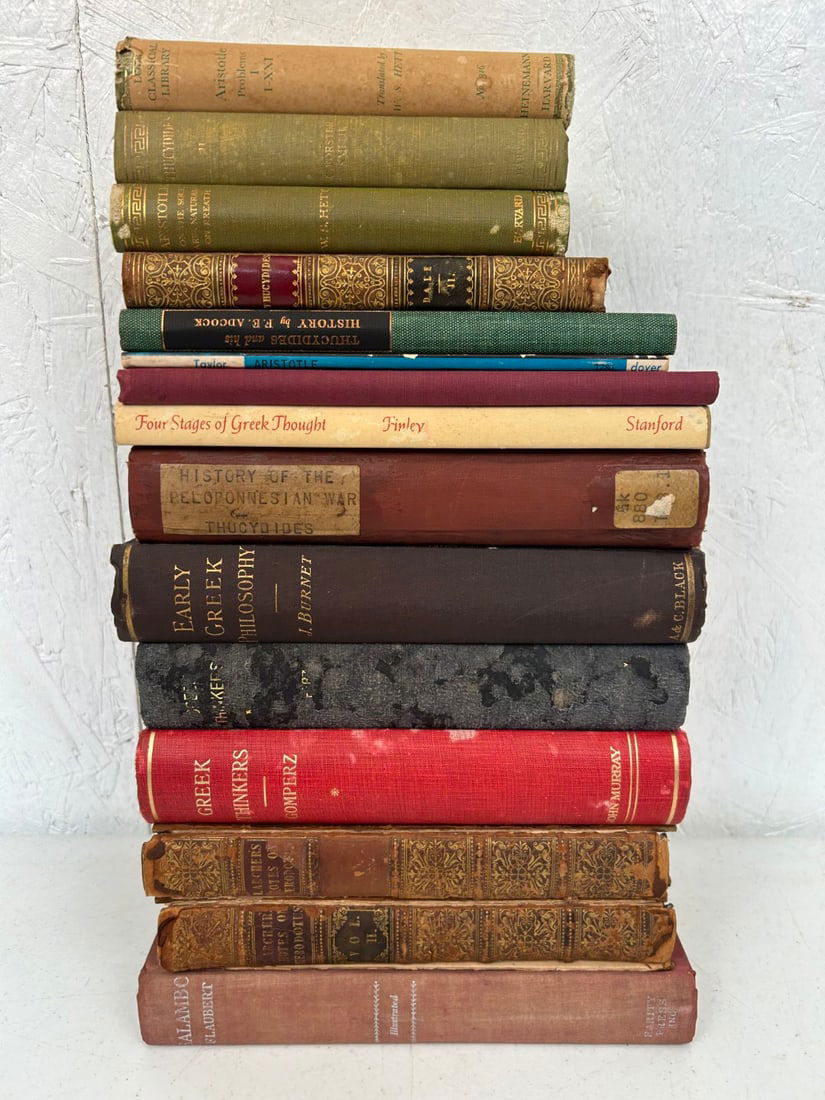 15 Vintage and Antique Books on Greek Philosophy (1 of 20)