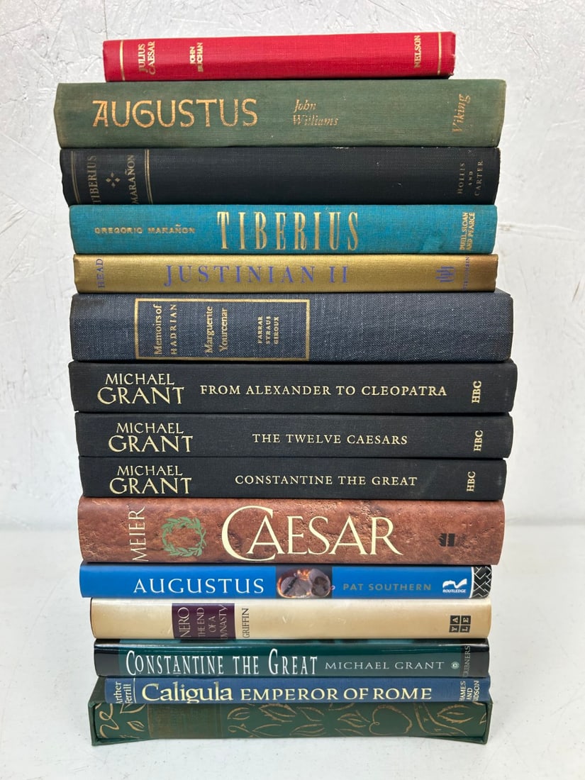15 Misc. Hardcover Books on Roman Emperors (1 of 10)