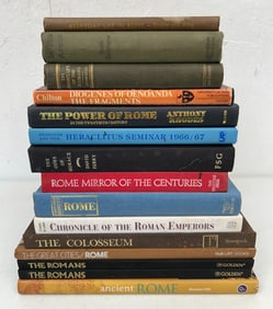 15 Misc. Hardcover Books on Ancient Rome