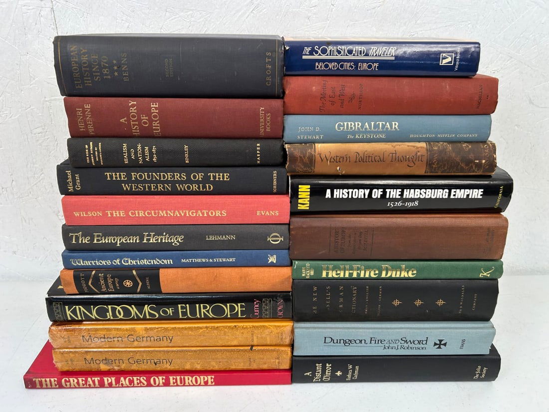 22 Misc. Books on Europe and European History (1 of 13)