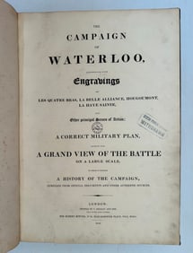 1 Oversized - The Campaign of Waterloo Illustrated