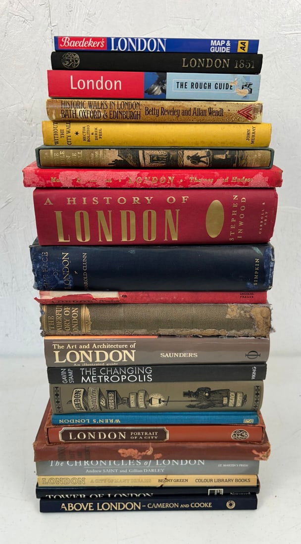 21 Misc. Books on London (1 of 12)