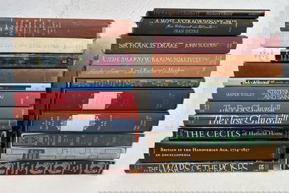 22 Hardcover English History and Biographies