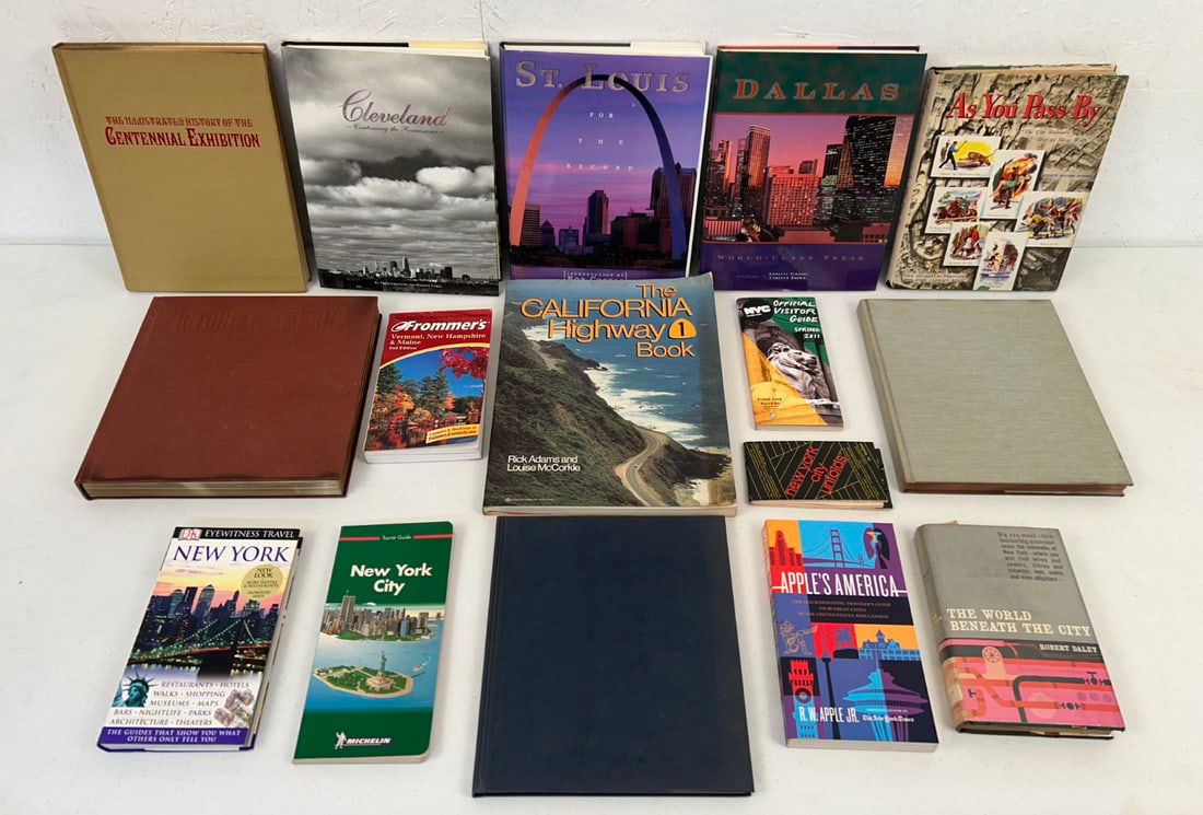 16 Misc. American Cities and Travel Books (1 of 7)